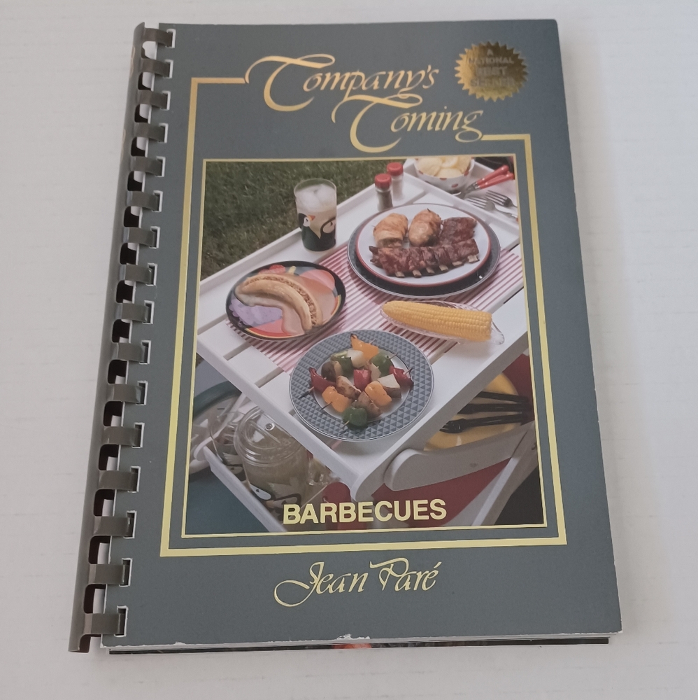 4/$40 Barbecue Recipe Book - Paperback/Ring Bound Recipes